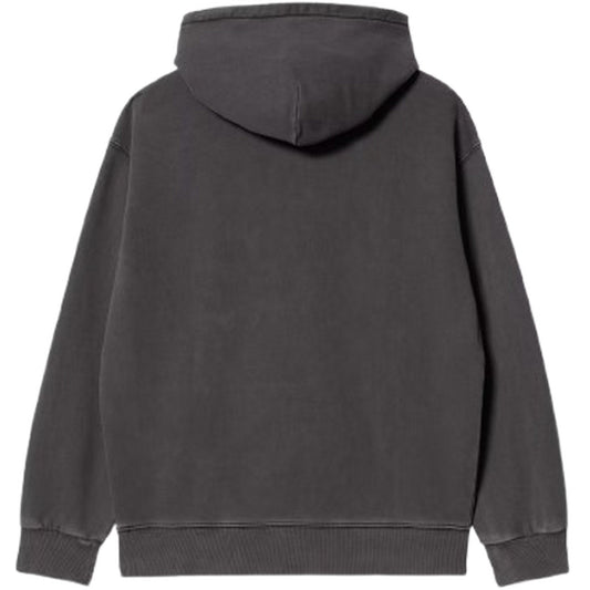 Felpe con cappuccio Uomo Carhartt Wip - Hooded Nelson Sweat - Nero