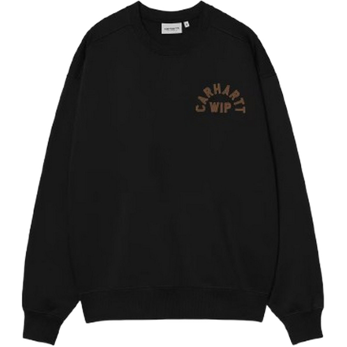 Felpe senza cappuccio Uomo Carhartt Wip - Arch Script Sweat - Nero