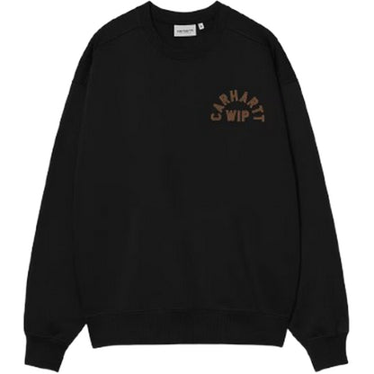 Felpe senza cappuccio Uomo Carhartt Wip - Arch Script Sweat - Nero