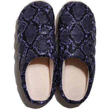 Pantoufles unisexes Subu - Sandale Subu King Python - Violet