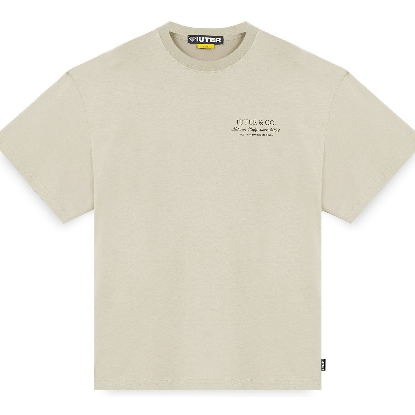 T-shirt Uomo Iuter - Cuts Tee - Beige