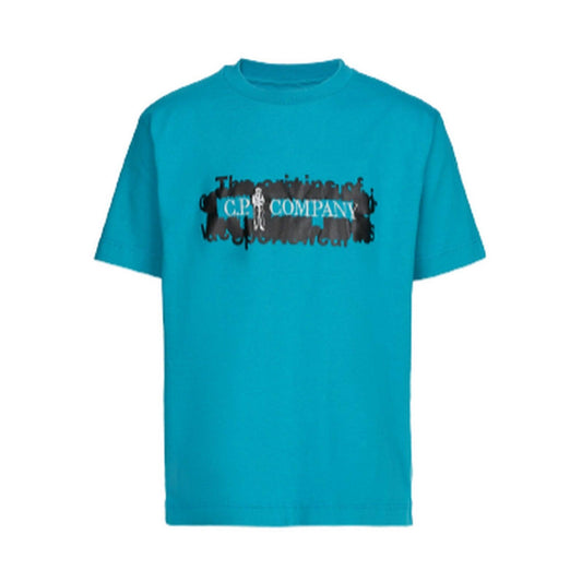 T-shirt Bambino C.P. Company - T-Shirts - Short Sleeve - Blu