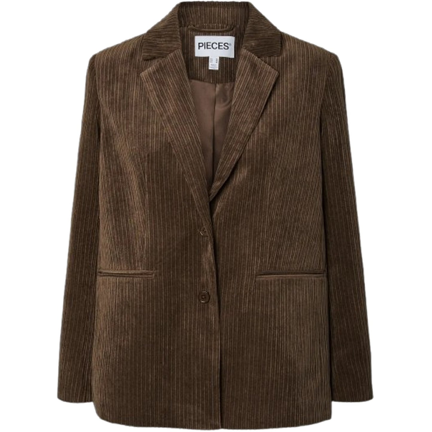 Giacche da abito e blazer Donna Pieces - Pcaudre Cord Loose Blazer Bc - Marrone