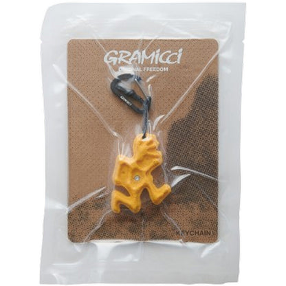 Uomo Uomo Gramicci - Running Man Climbing Key Chain - Giallo