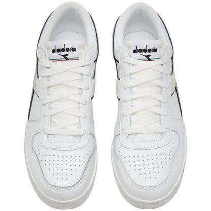 Sneaker Unisex Diadora - Magic Basket Low Icona Leather - Bianco