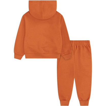 Tute a manica lunga Ragazzi Unisex Jordan - Jdb Mj Ess Flc Baseline Hd Set - Arancione