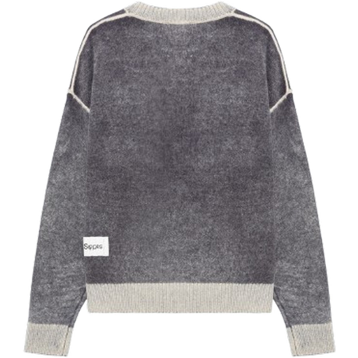 Maglioni Unisex Amish - Crew neck - Grigio