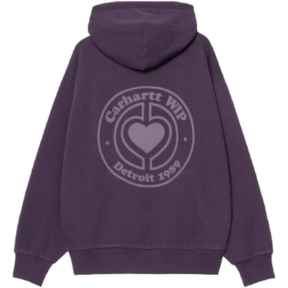 Felpe con cappuccio Donna Carhartt Wip - W' Hooded Modality Sweat - Viola