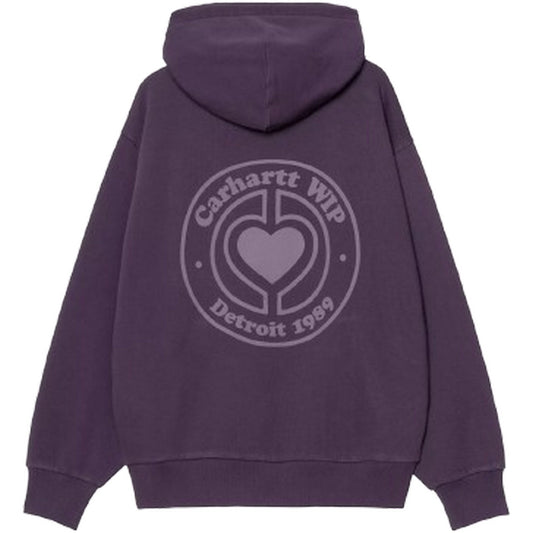 Felpe con cappuccio Donna Carhartt Wip - W' Hooded Modality Sweat - Viola