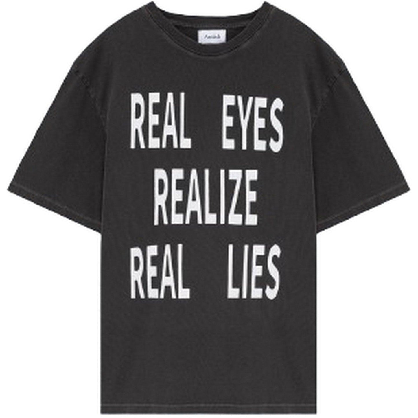 T-shirt Uomo Amish - T-Shirt Real eyes - Nero