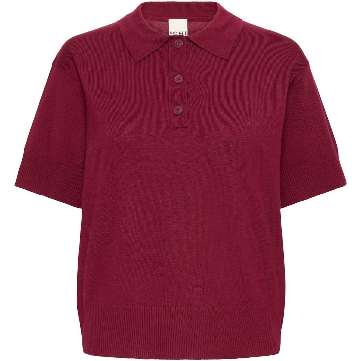 Maglie Donna Ichi - Ihluls Polo Ss - Rosso