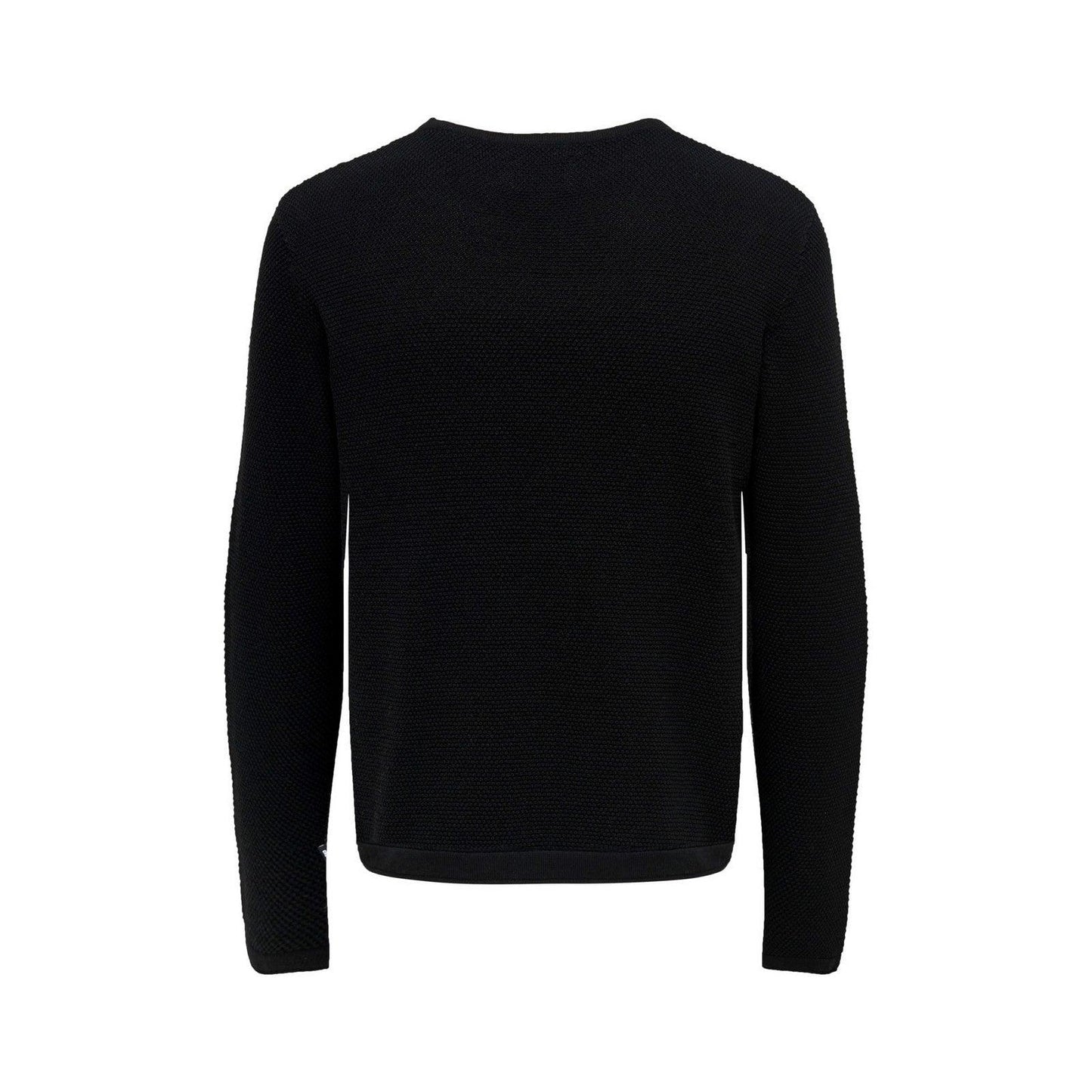 Maglioni Uomo Only & Sons - Onspanter Life 12 Struc Crew Knit Noos - Nero