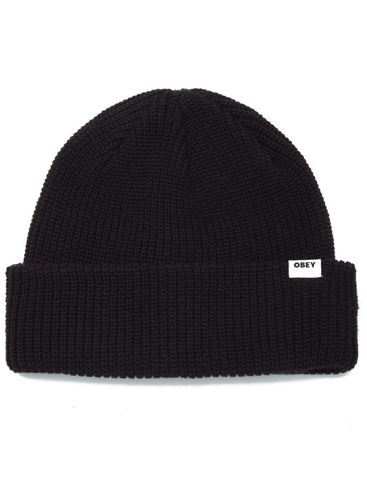 Berretti in maglia Uomo Obey - Bold Organic Beanie - Nero