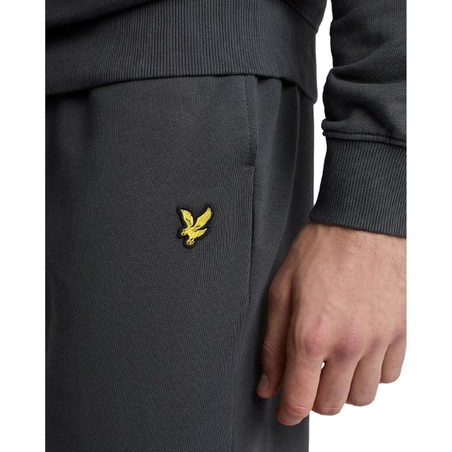 Pantaloncini Uomo Lyle & Scott - Plain Sweatshort - Grigio