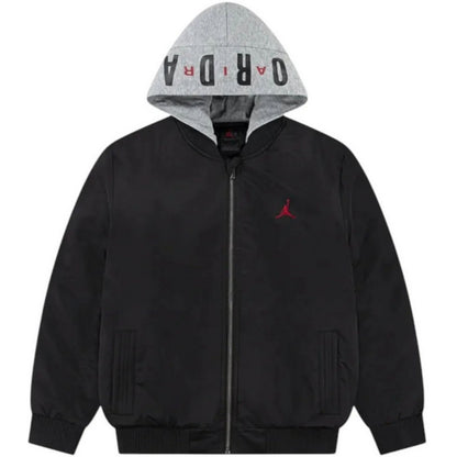 Giubbotti Ragazzi Unisex Jordan - Big Logo Hooded Bomber - Nero