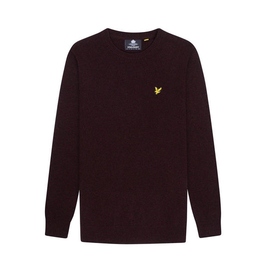 Maglioni Uomo Lyle & Scott - Crew Neck Lambswool Blend Jump - Blu