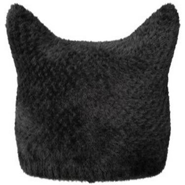 Kangol Chapeau melon unisexe - Bonnet pointu en fausse fourrure - Noir