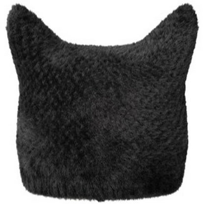 Bombette Unisex Kangol - Faux Fur Pointed Beanie - Nero