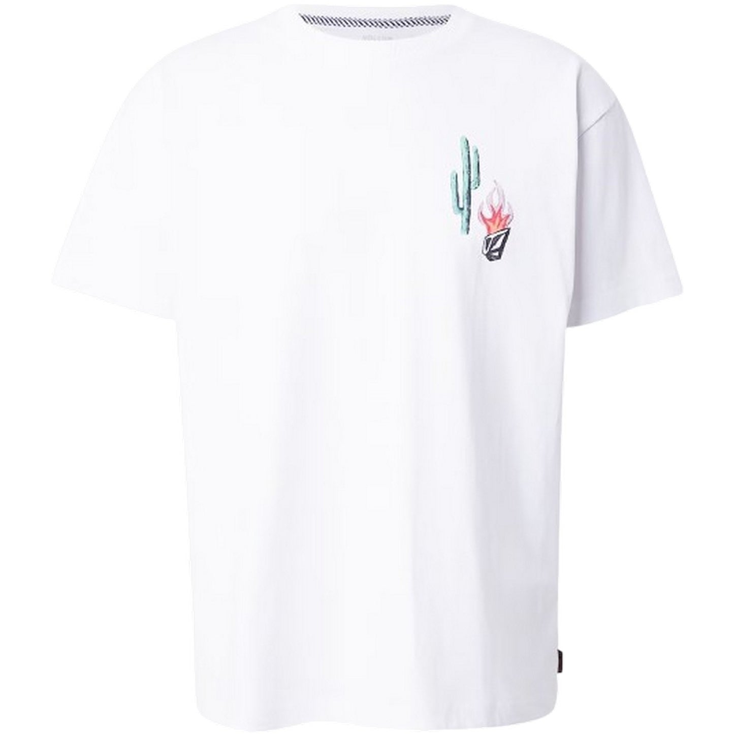 T-shirt Uomo Volcom - Fa Mickey Mason 2 Sst - Bianco