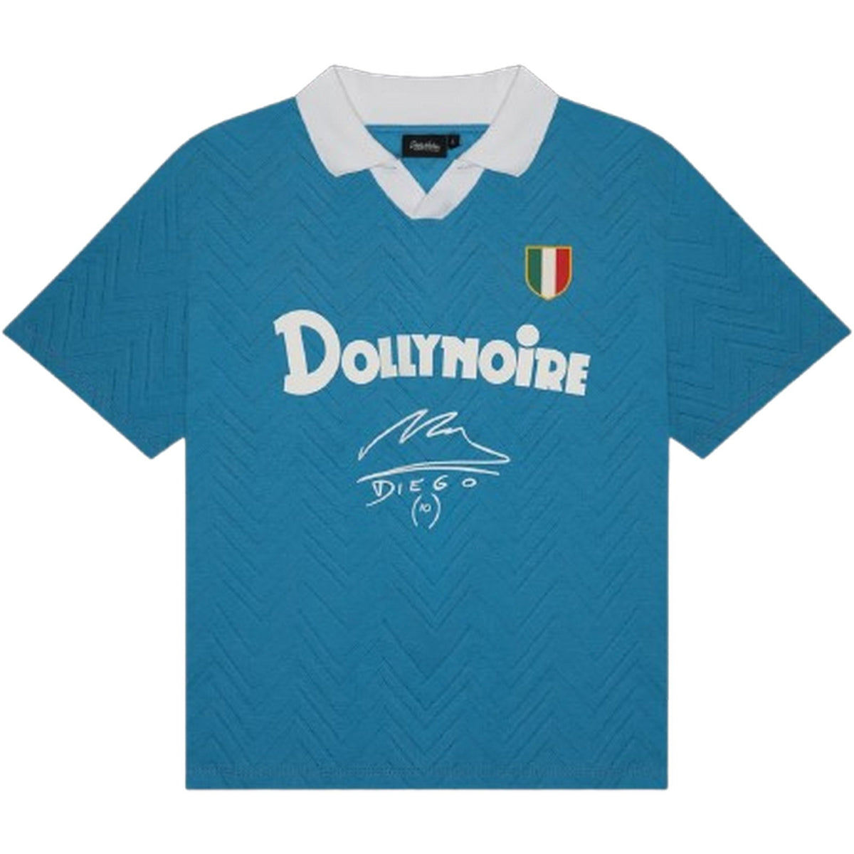 Polo Uomo Dolly Noire - Maradona Polo Tee - Celeste