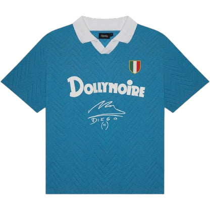 Polo Uomo Dolly Noire - Maradona Polo Tee - Celeste