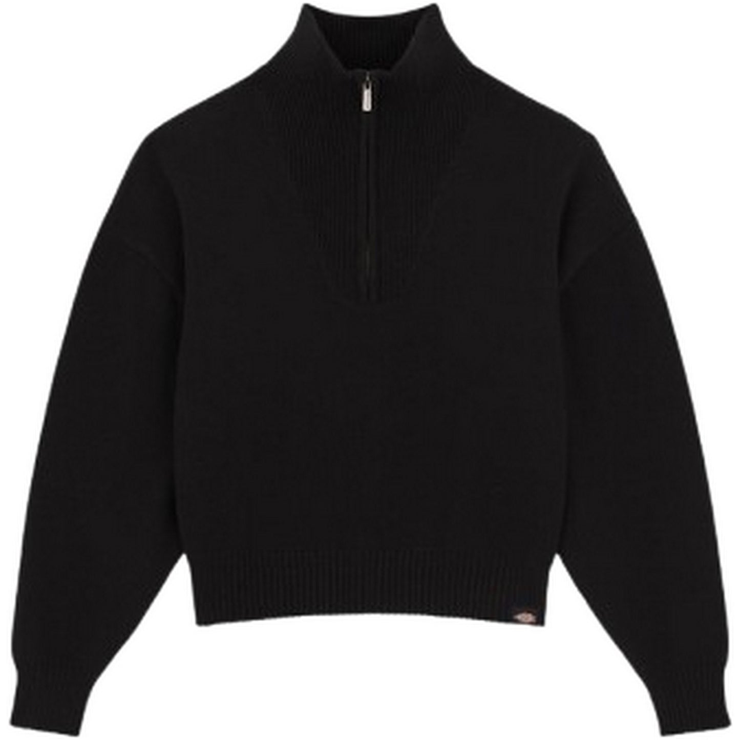 Maglie Donna Dickies - East Helena 1/4 Zip Sweater - Nero