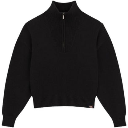 Maglie Donna Dickies - East Helena 1/4 Zip Sweater - Nero