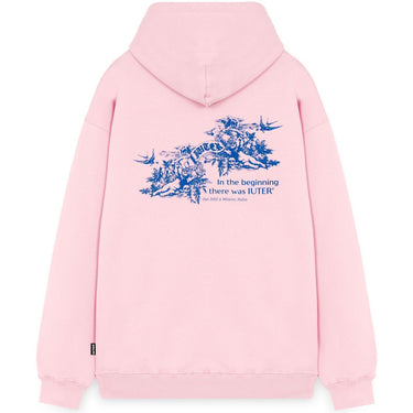 Sweats à capuche pour hommes Iuter - Sweat à capuche Paradise - Rose