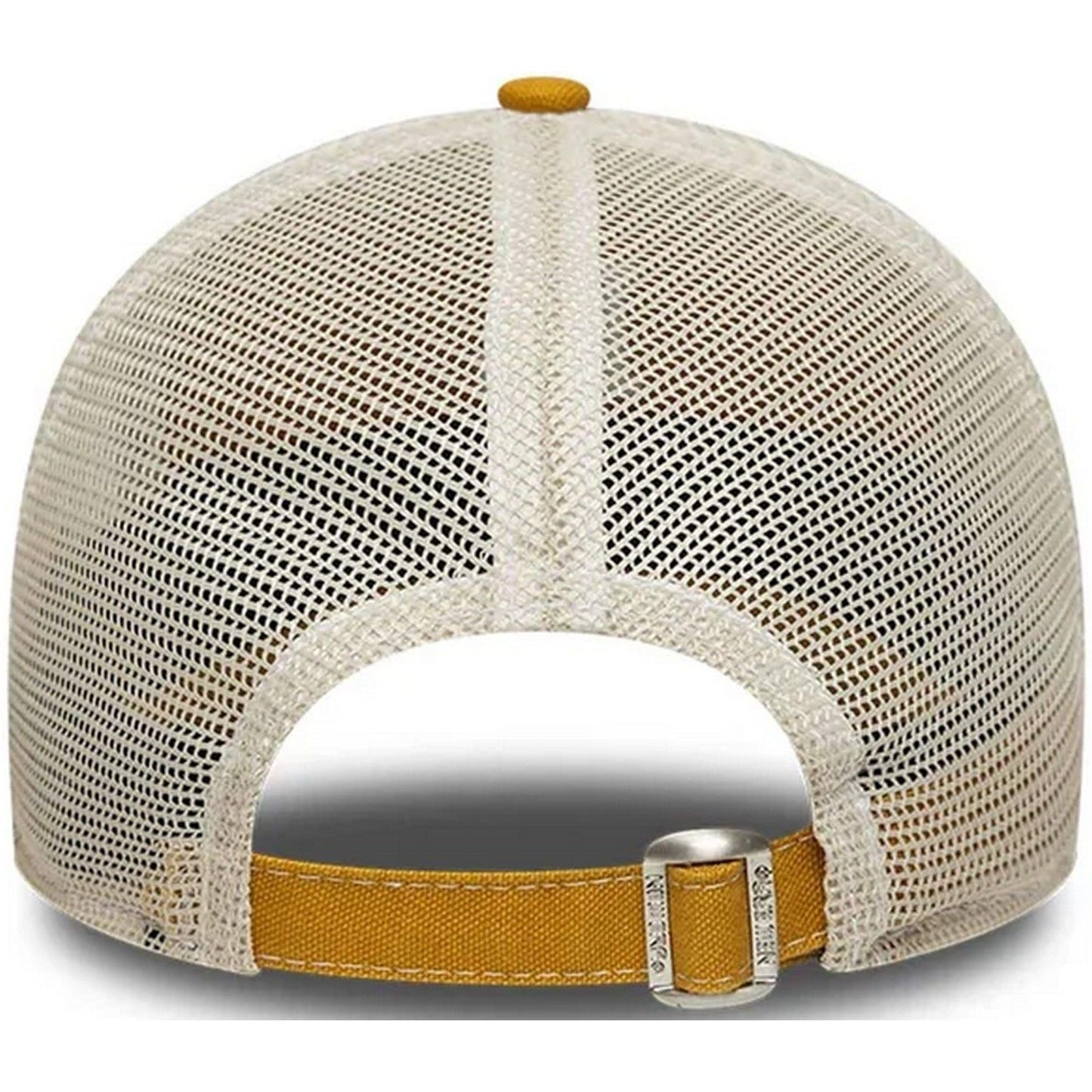Cappellini da baseball Unisex New Era - Cotton Canv 9Twenty Trucker - Giallo