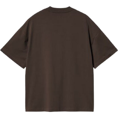 T-shirt Uomo Carhartt Wip - S/S Signature Script T-Shirt - Marrone