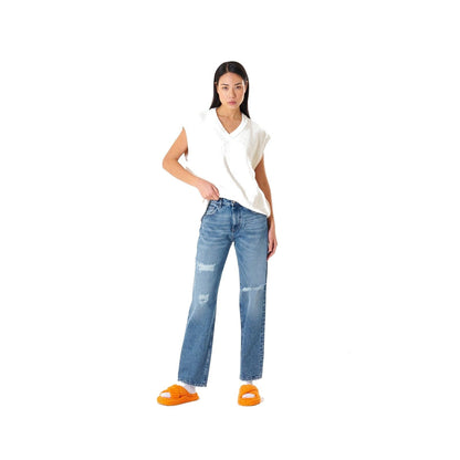 Jeans Donna Icon Denim - Bella Eco - Blu