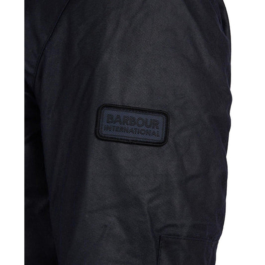 Giacche Uomo Barbour International - Duke Wax Jacket - Blu