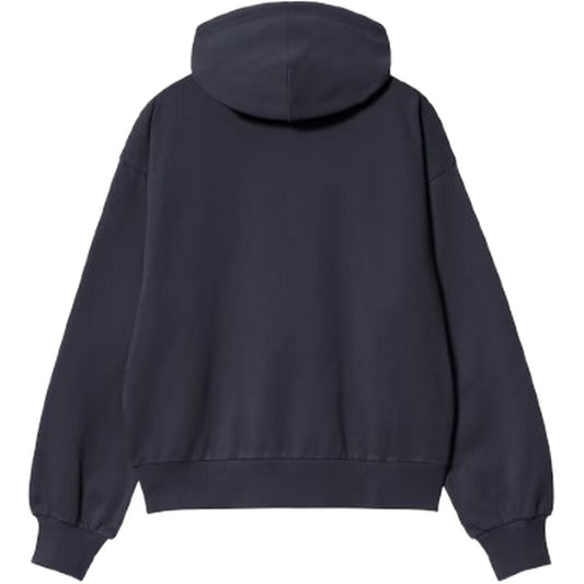 Felpe con cappuccio Donna Carhartt Wip - W' Hooded Casey Sweatshirt - Blu