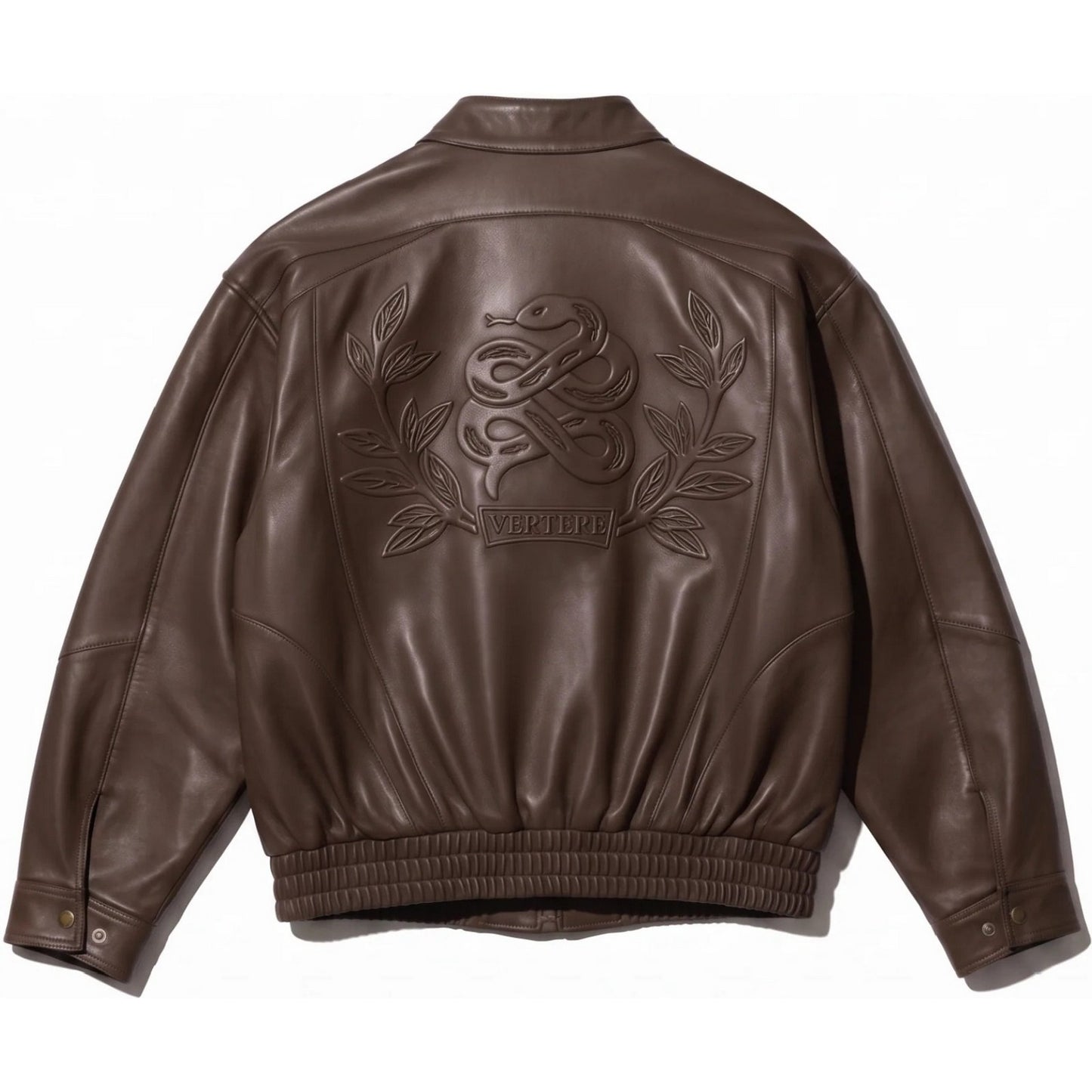 Giacche Uomo Vertere Berlin - Mercy Faux Leather Jacket - Marrone