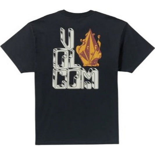 T-shirt Uomo Volcom - Fa Callum Rooney Sst - Nero