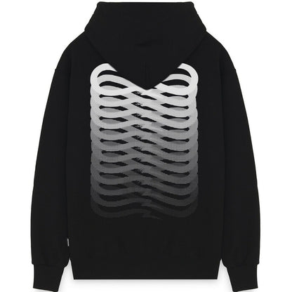 Felpe con cappuccio Uomo Propaganda - Felpa Ribs - Nero