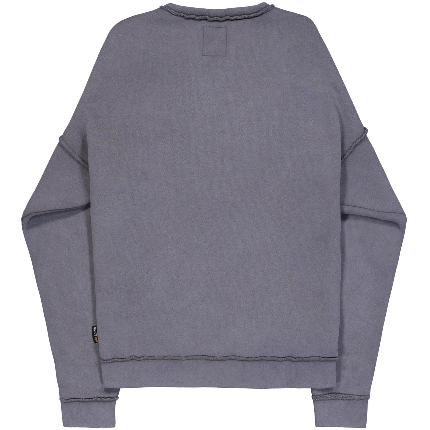 Felpe senza cappuccio Uomo Alpha Industries - Open Edge Crewneck - Grigio