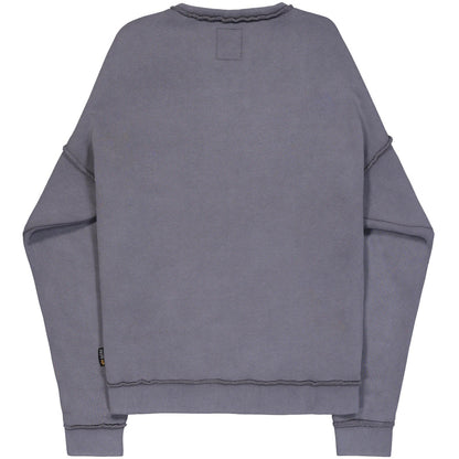 Felpe senza cappuccio Uomo Alpha Industries - Open Edge Crewneck - Grigio