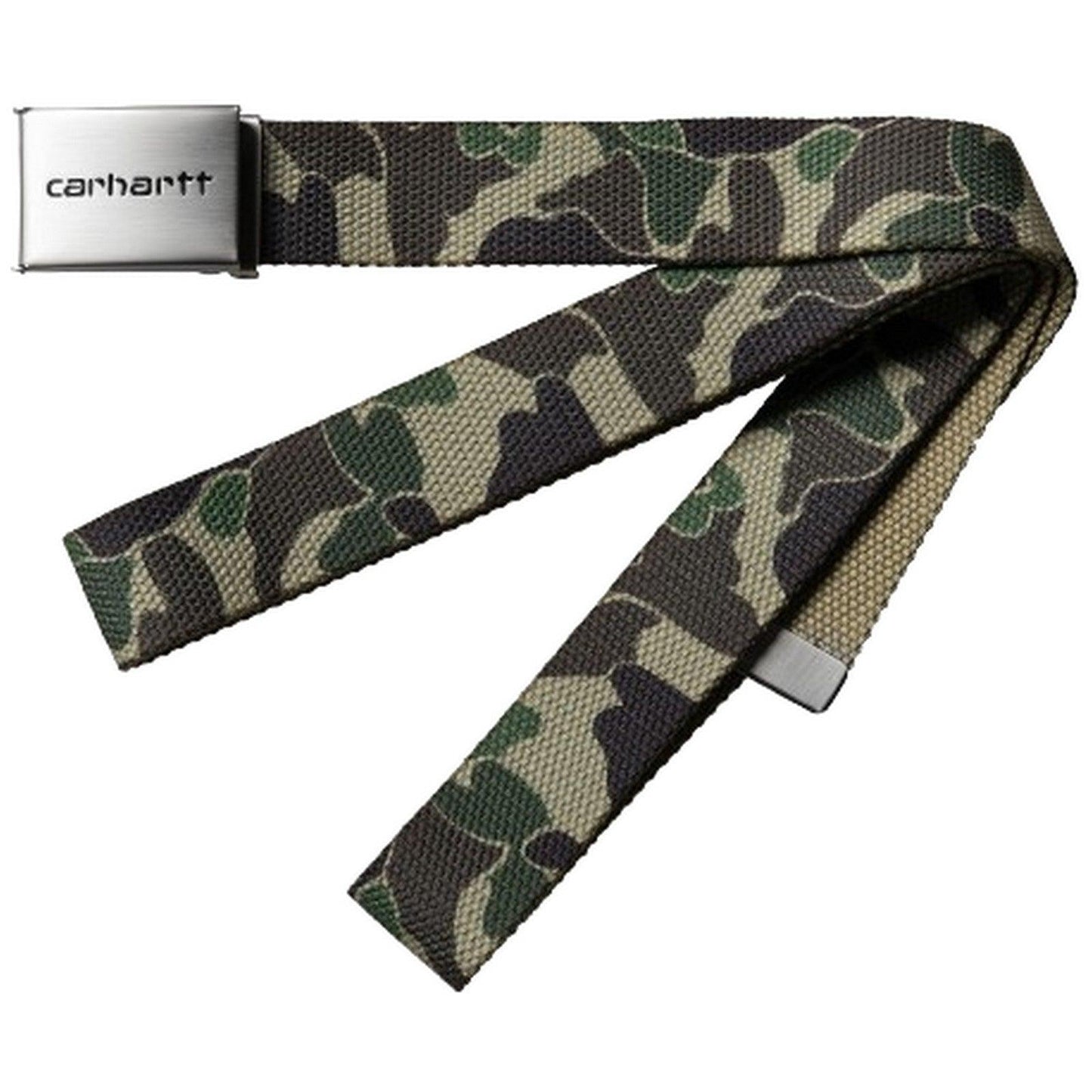 Cinture Unisex Carhartt Wip - Clip Belt Chrome - Camouflage