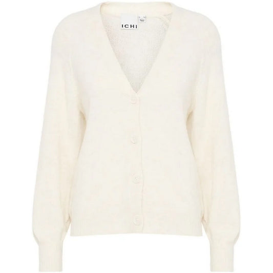 Cardigan Donna Ichi - Ihkamara Ca3 - Bianco