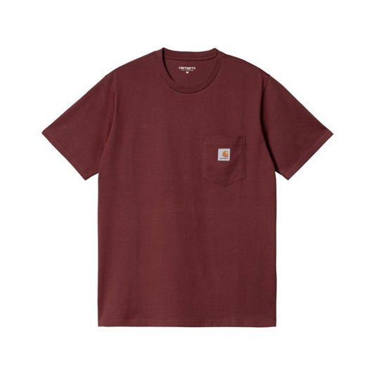 T-shirt Uomo Carhartt Wip - S/S Pocket T-Shirt - Bordeaux