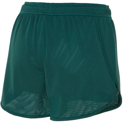 Pantaloncini Donna New Balance - NB Athletics Mesh Short - Verde