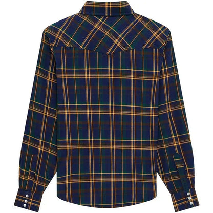 Camicie casual Uomo Deus Ex Machina - Reality Wreckers Check Shirt - Blu