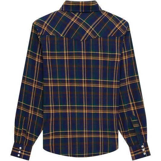 Camicie casual Uomo Deus Ex Machina - Reality Wreckers Check Shirt - Blu