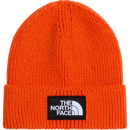Berretti in maglia Unisex The North Face - Tnf Logo Box Cuffed Beanie - Arancione
