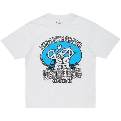 T-shirt Uomo Edwin - Positive Chaos Ts - Bianco