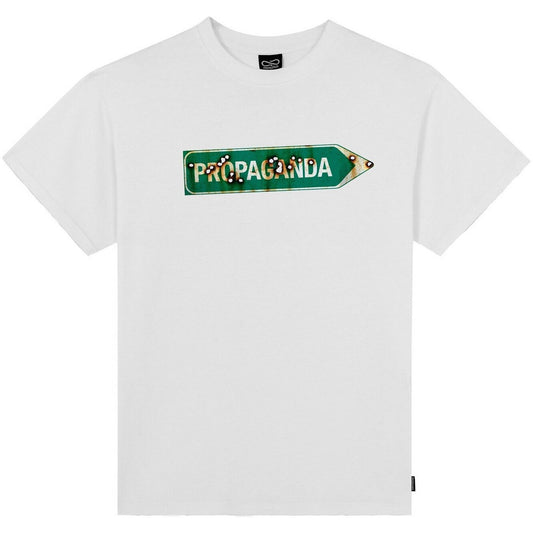T-shirt Uomo Propaganda - T-Shirt M/M Welcome - Bianco