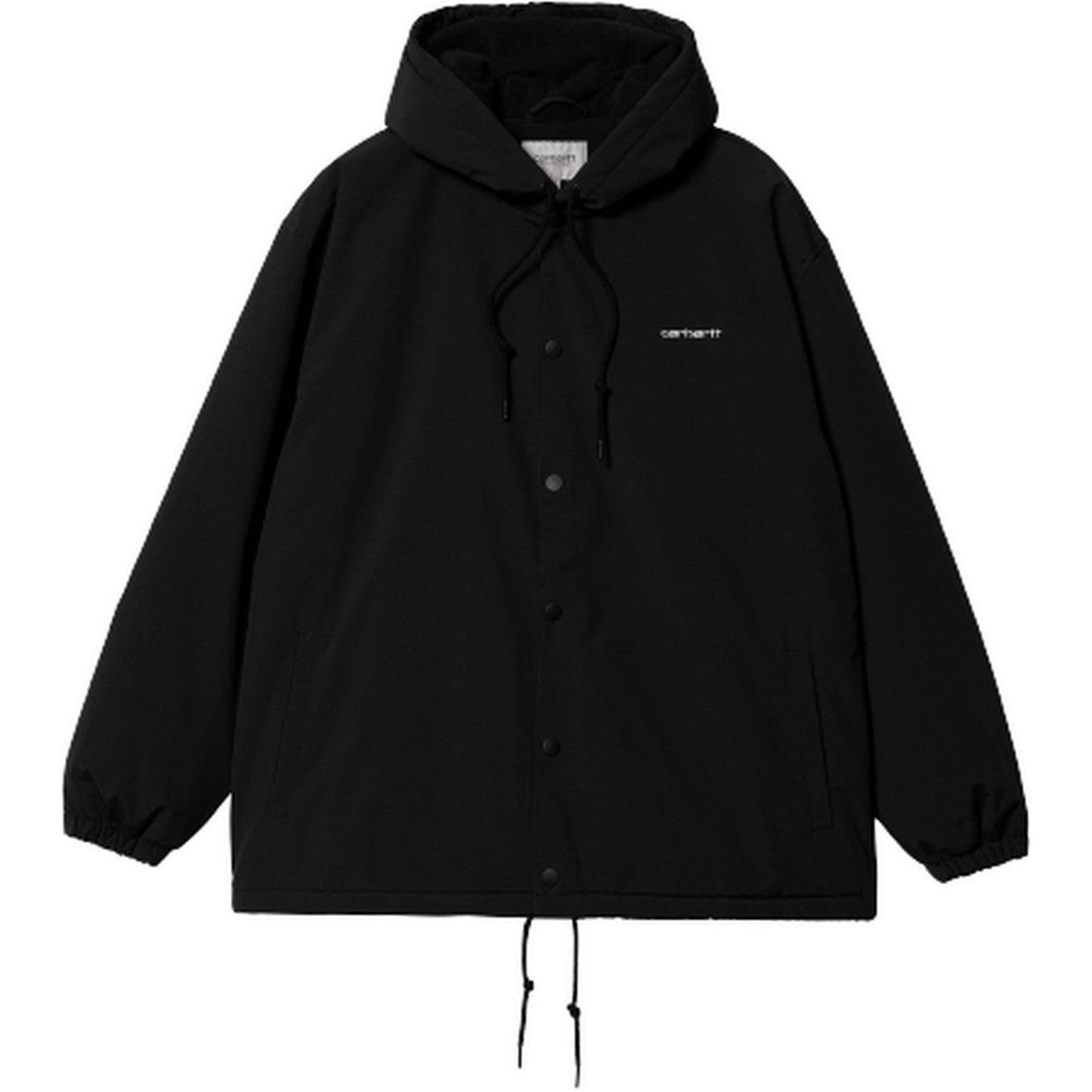 Giacche Uomo Carhartt Wip - Hooded Coach Jacket - Nero