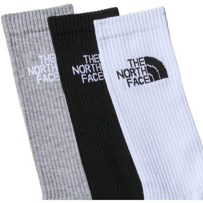 Calze Unisex The North Face - Multi Sport Cush Crew Sock 3p - Nero