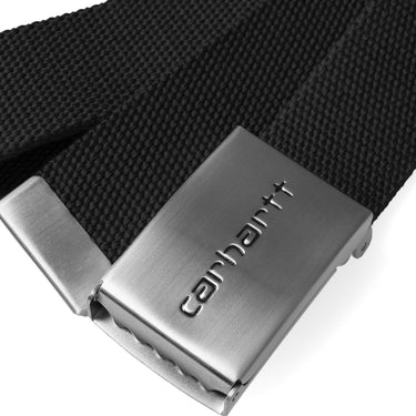 Cinture Unisex Carhartt Wip - Clip Belt Chrome - Nero